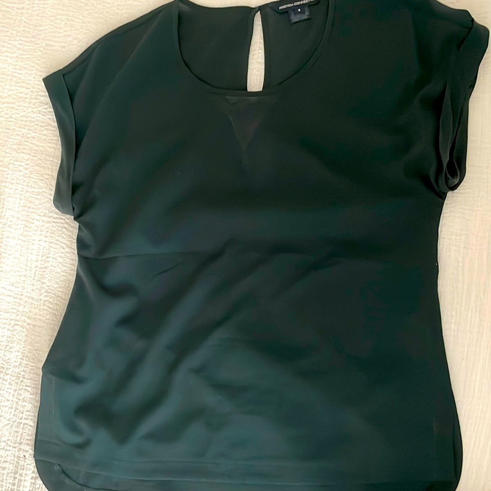 Dark green French Connection top